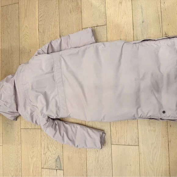 Lululemon Long Pink Down-Filled Puffer Coat - Picture 8 of 10